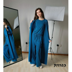 Жіночий костюм-трійка  9111 фото