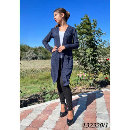 Жіночий кардиган з ангори меланж (весна)