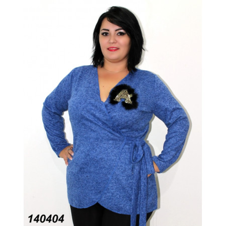 Жіночий кардиган з ангори меланж (весна)