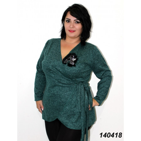 Жіночий кардиган з ангори меланж (весна)