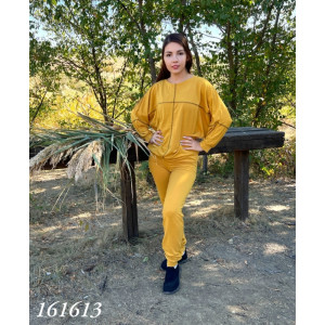 Костюм 1616 (БРЮКИ МАЛОМЕРЯТ, КОФТА - OVERSIZE) Костюм 1616 (БРЮКИ МАЛОМЕРЯТ, КОФТА - OVERSIZE) фото