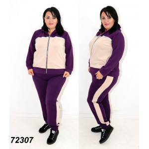 Костюм 723(БРЮКИ МАЛОМЕРЯТ, КОФТА - OVERSIZE) Костюм 723(БРЮКИ МАЛОМЕРЯТ, КОФТА - OVERSIZE) фото