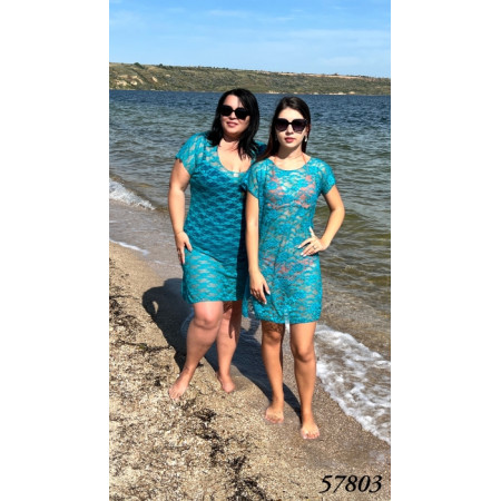 Пляжне парео з гіпюру