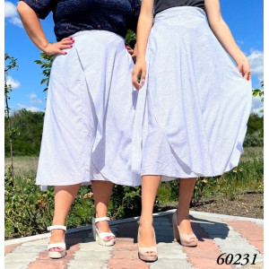 Спідниця-трансформер міді на завʼязках 602 фото